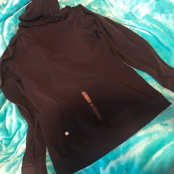 Fleece lined lululemon half zip hoodie - Picture 3 of 3
